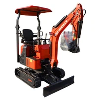 Máy xúc bánh xích đa chức năng 1,2 tấn